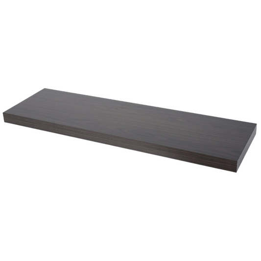 Estante flotante - pack de 3 - Wengué - 80 cm