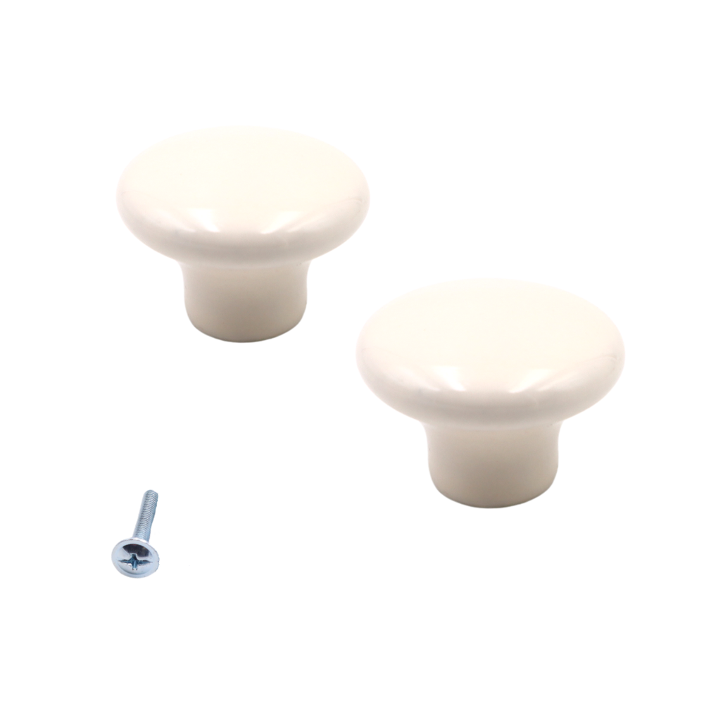 Pomo de mueble de porcelana