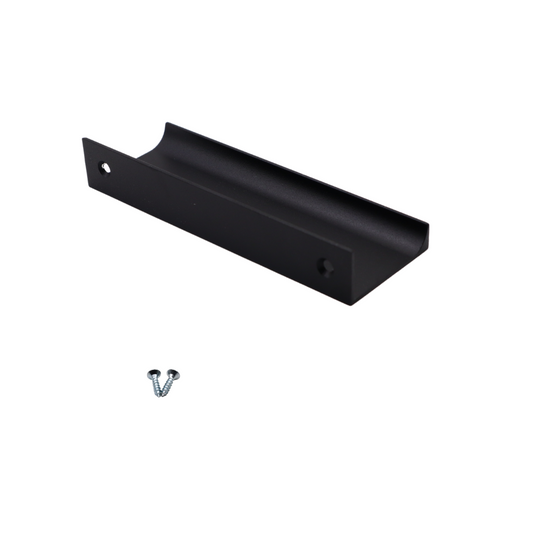 Mango de perfil de agarre Edge de 96 mm (116 mm de longitud total) - Negro (2) – Furnica