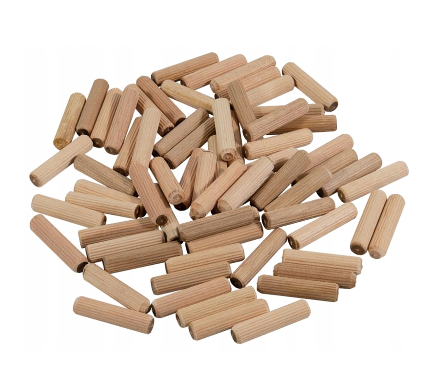 Espigas de madera - Ø8 x 35 mm - 100 unidades