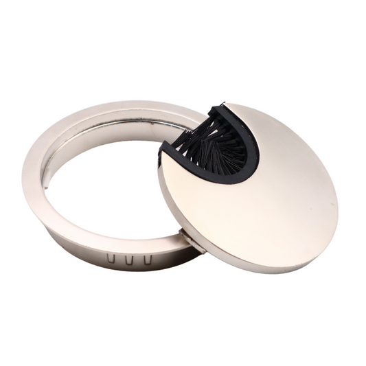 Pasacables de metal de 60 mm - Satinado (2) – Furnica