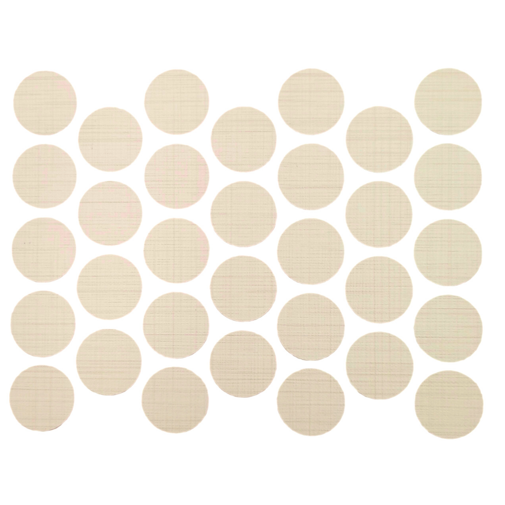 Tapas de cubierta de tornillo autoadhesivas - Beige Trend 18mm – Furnica