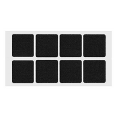 Almohadilla de fieltro autoadhesiva de 50x50mm