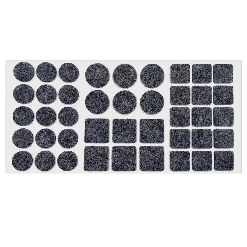 Almohadilla de fieltro autoadhesiva mezcla de gris – Furnica