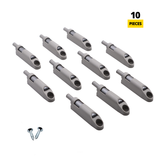 Amortiguador de puerta de armario de cierre suave - Gris (10 piezas) (2) – Furnica