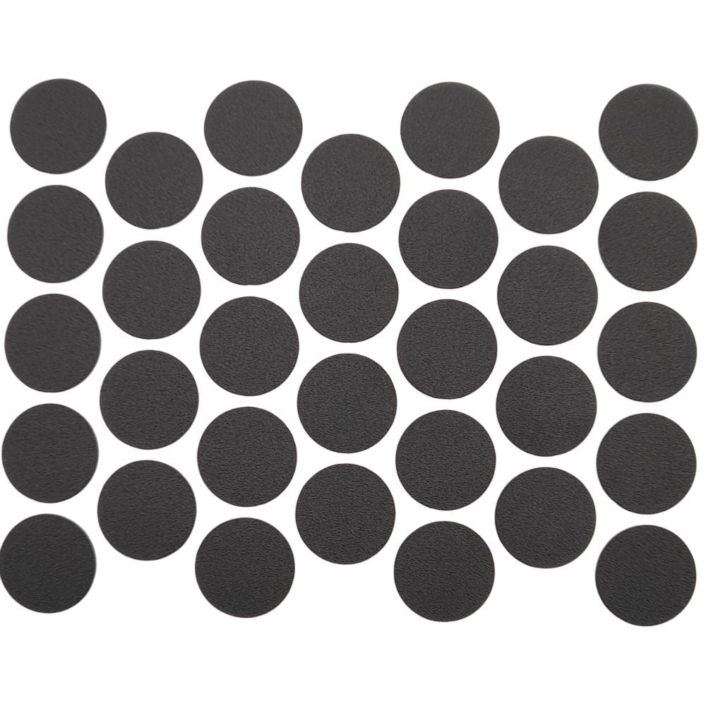 Tapas de cubierta de tornillo autoadhesivas - Negro 18mm – Furnica