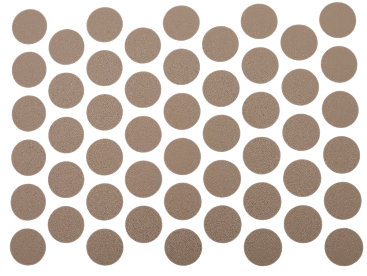 Tapas de cubierta de tornillo autoadhesivas - Cappuccino 14mm – Furnica