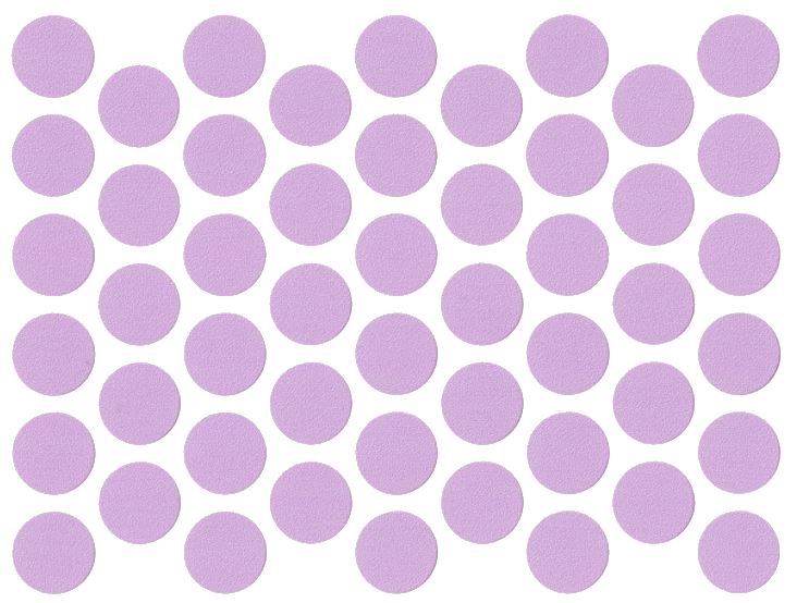 Tapas de cubierta de tornillo autoadhesivas - Violeta 14mm – Furnica