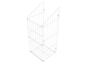 Cesta de ropa plegable de 50 cm - Blanco