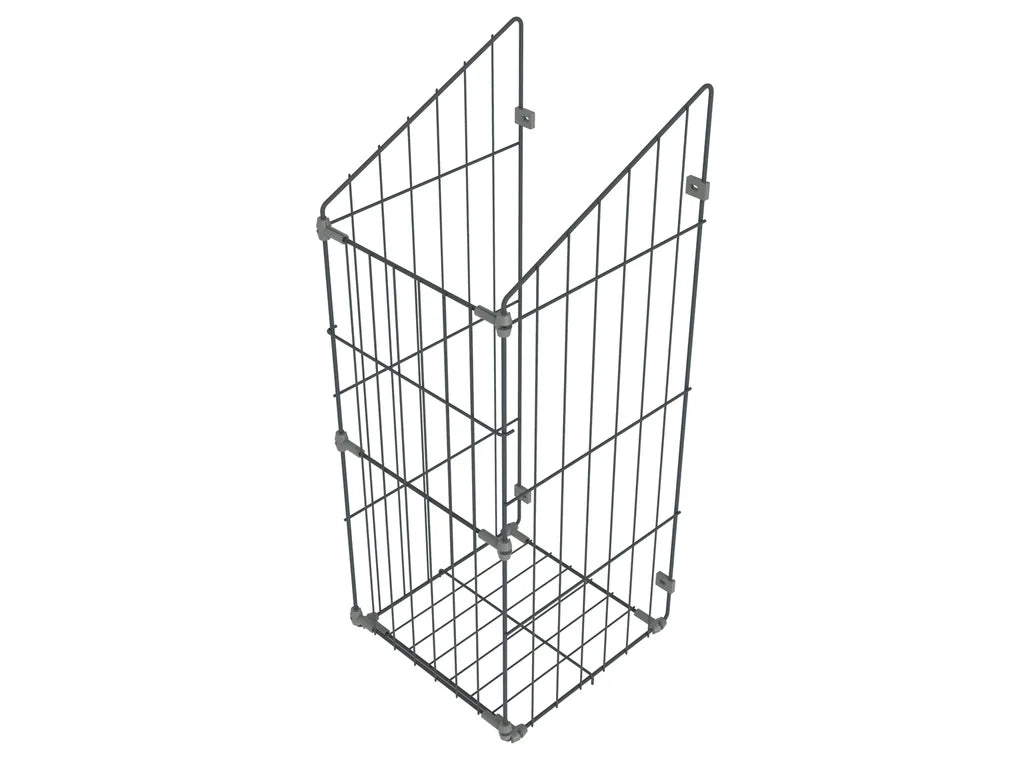 Cesto de ropa plegable de 60 cm - Antracita
