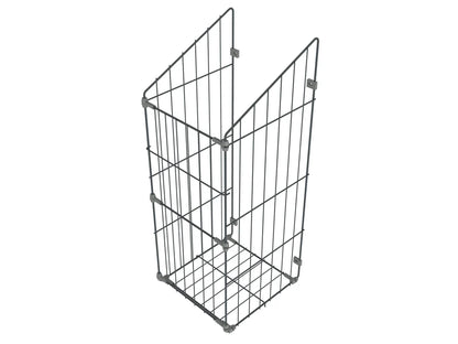 Cesto de ropa plegable de 60 cm - Antracita