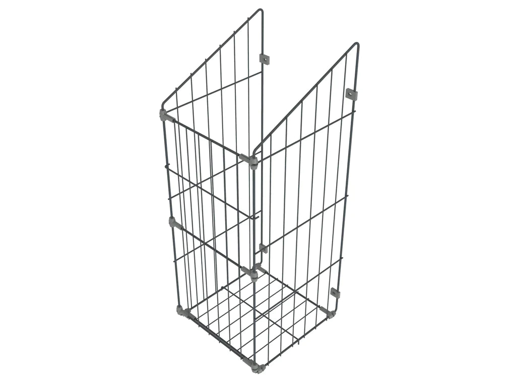 Cesta de lavandería plegable de 40 cm - Antracita – Furnica