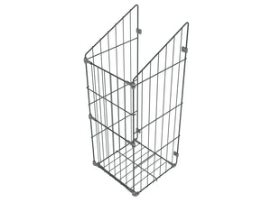 Cesta de lavandería plegable de 40 cm - Antracita