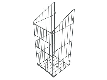 Cesta de lavandería plegable de 40 cm - Antracita – Furnica