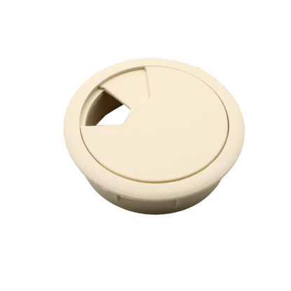 Pasacables de plástico Ø60mm, vainilla – Furnica