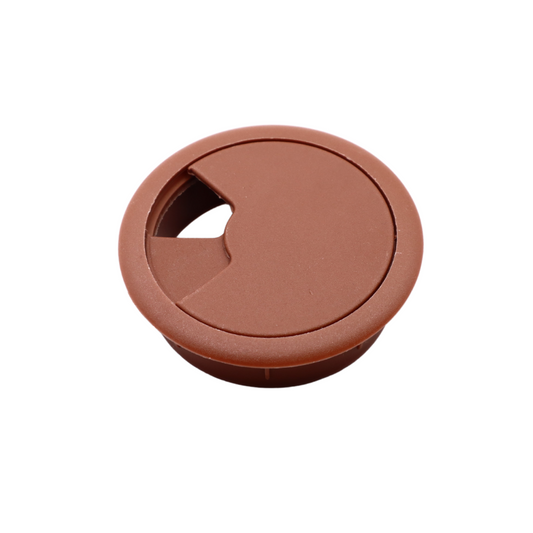Pasacables de plástico Ø60mm, marrón – Furnica