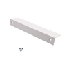 Mango de perfil redondo Edge Grip de 128 mm (longitud total de 148 mm) - Blanco