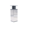 Pata de mueble cuadrada 40x40mm - A100mm - Cromo