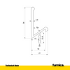 Perfil empotrado III T18 / 350cm - Aluminio Anodizado