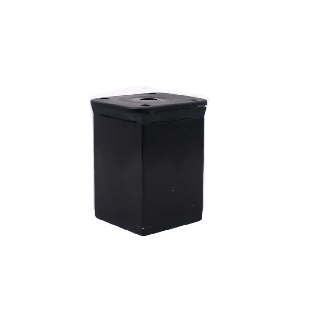 Pata de mueble cuadrada 40x40mm - A60mm - Negro – Furnica