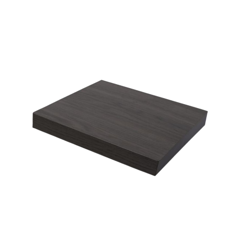 Estante flotante - pack de 3 - Roble antracita - 24 cm