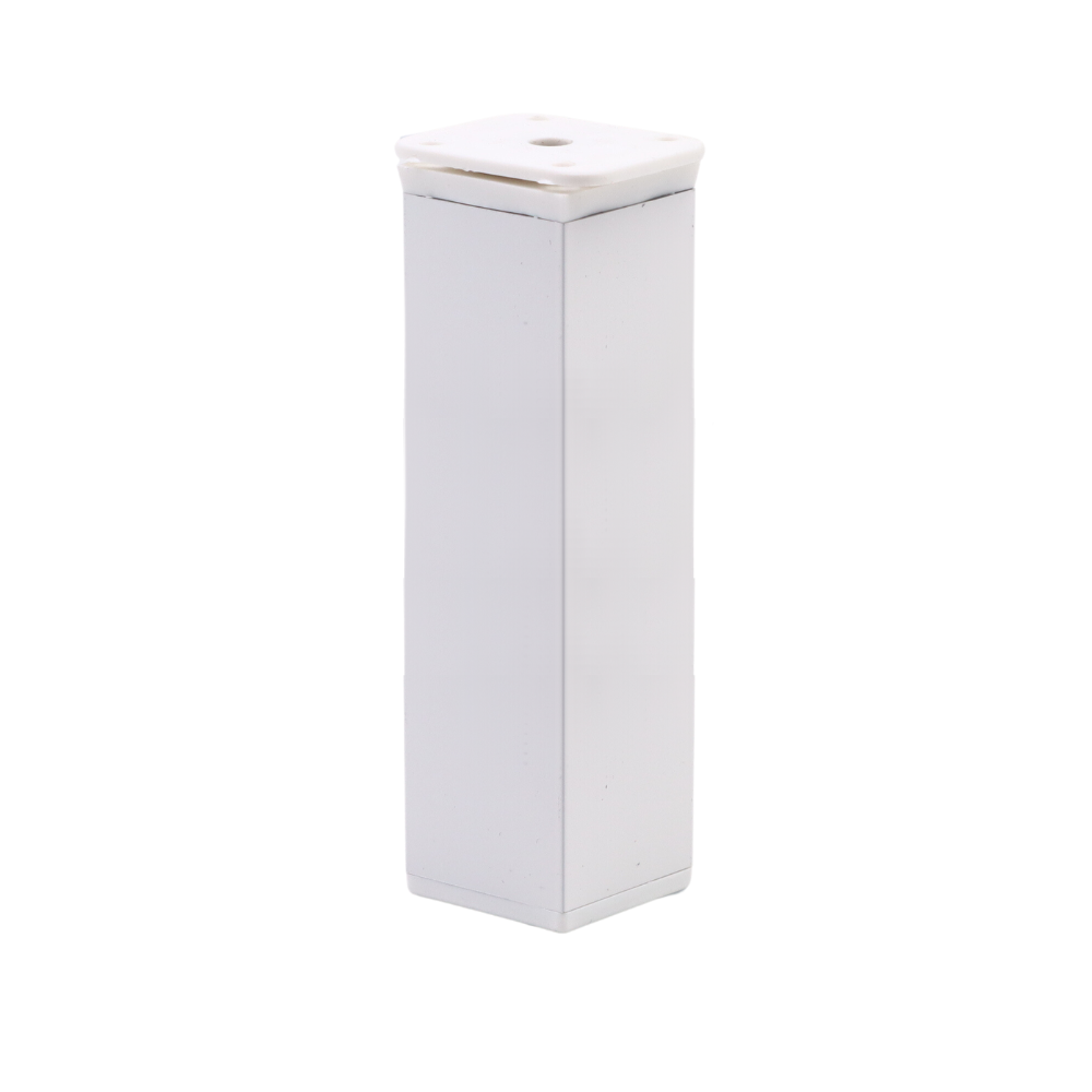 Pata de mueble cuadrada 40x40mm - A150mm - Blanco – Furnica