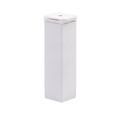 Pata de mueble cuadrada 40x40mm - A150mm - Blanco – Furnica