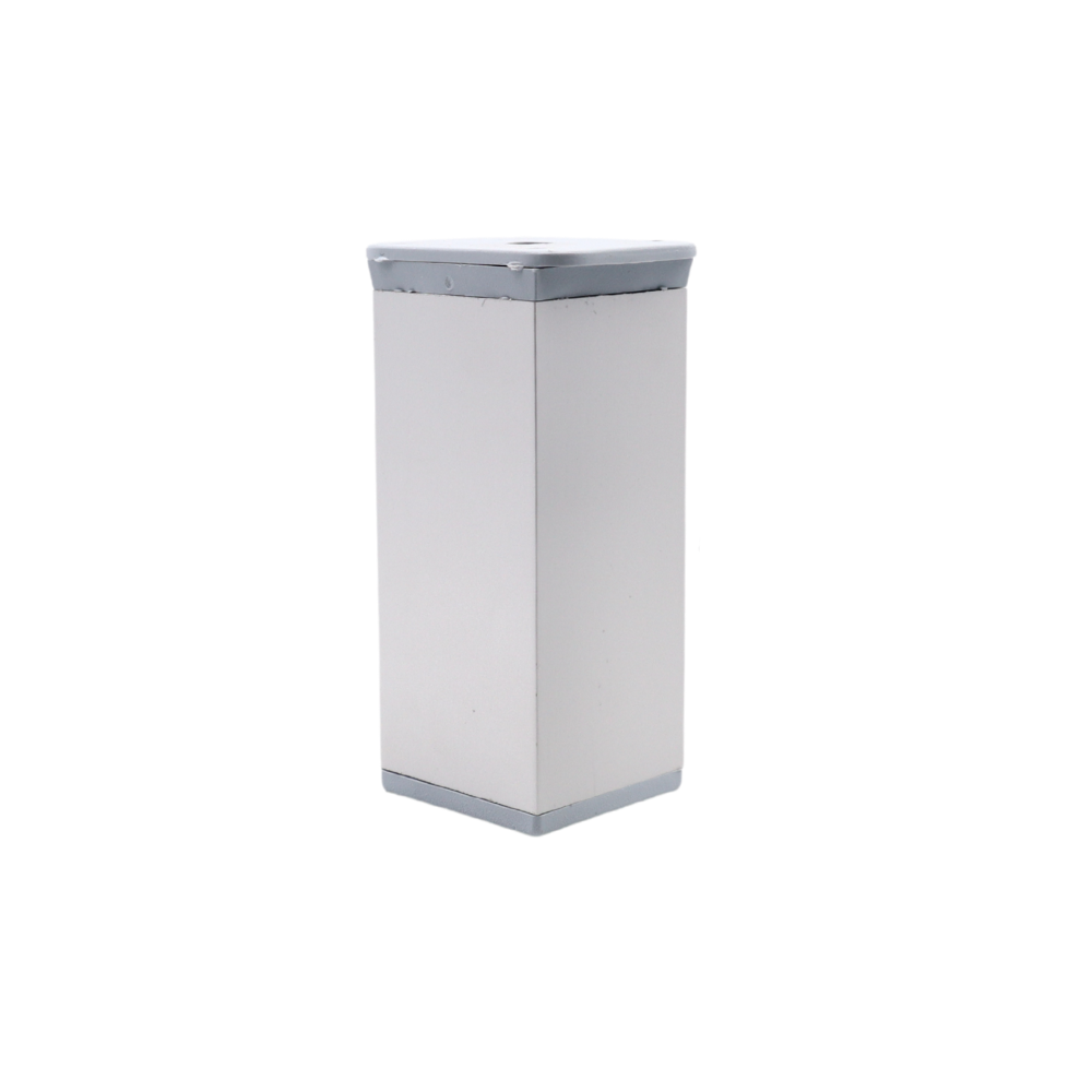 Pata de mueble cuadrada de 40x40mm - A100mm - Aluminio – Furnica