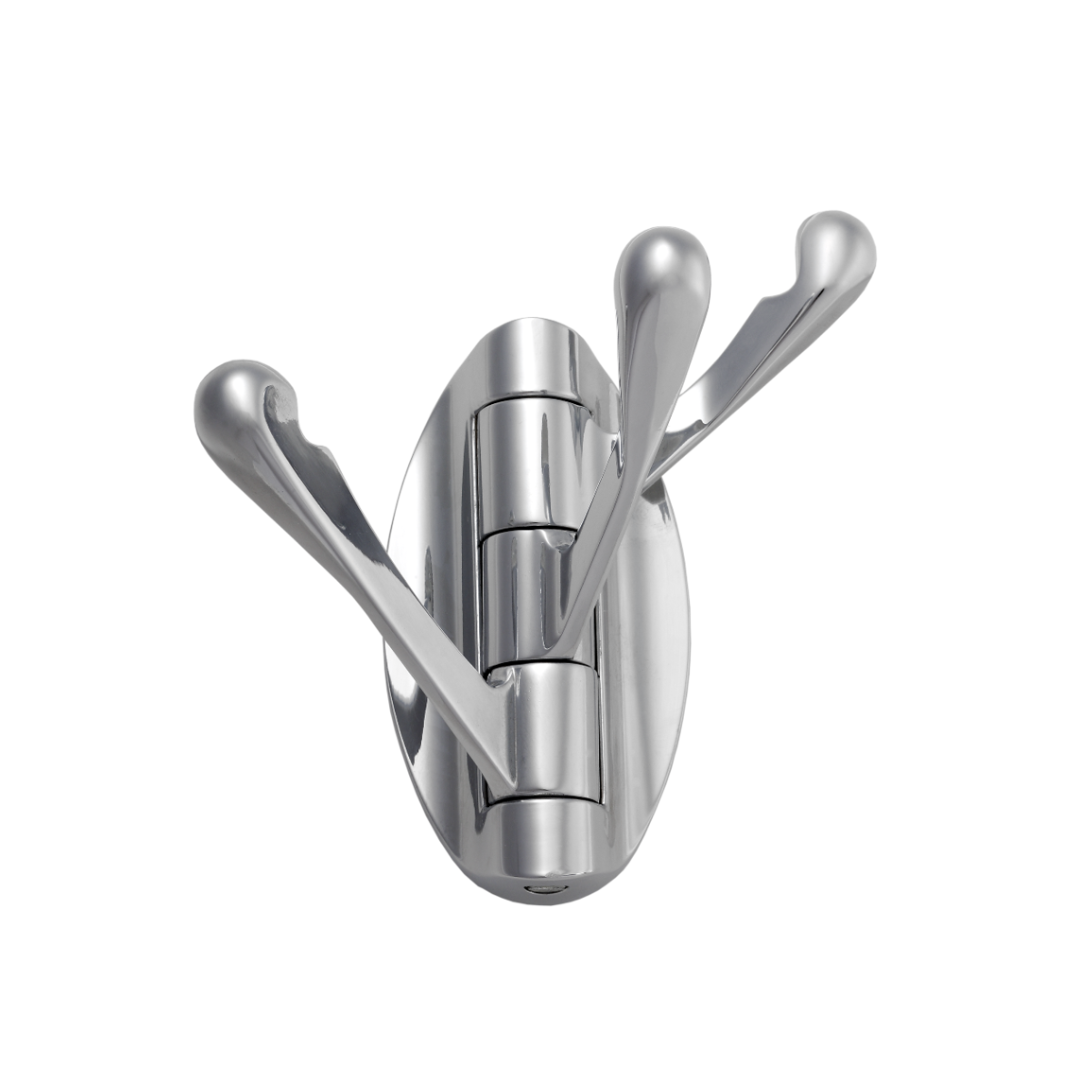 Gancho triple moderno - Satinado – Furnica