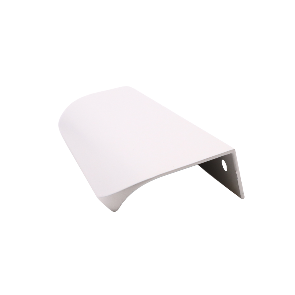 Mango de perfil redondo Edge Grip de 128 mm (longitud total de 148 mm) - Blanco