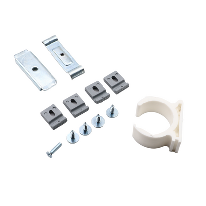 Soporte de manguera de aspiradora montado en la pared - Pequeño - Blanco (4) – Furnica