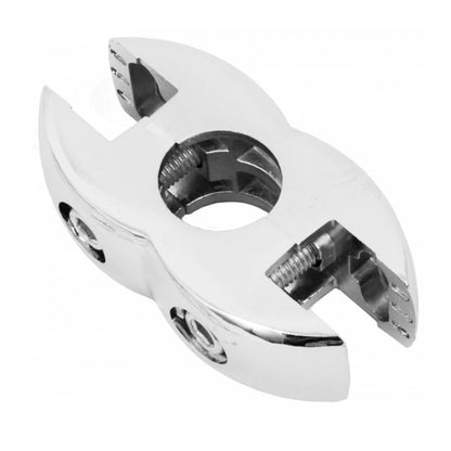 Tablero de doble cara de 25 mm y conector de vidrio, cromado – Furnica