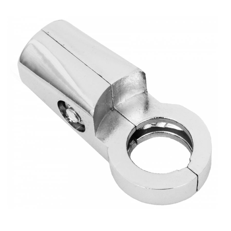 Conector medio S-Type de 25mm, cromado – Furnica