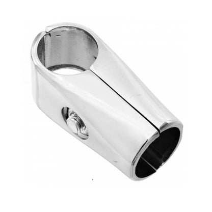 Conector de brazo único de 25 mm, cromado – Furnica