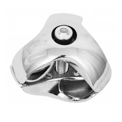 Conector triple de 25mm, cromado – Izquierda – Furnica