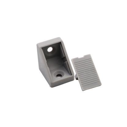 Conector de cuerpo de plástico con tapa independiente