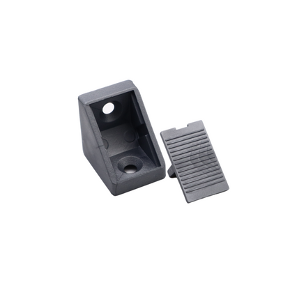 Conector de cuerpo de plástico con tapa independiente