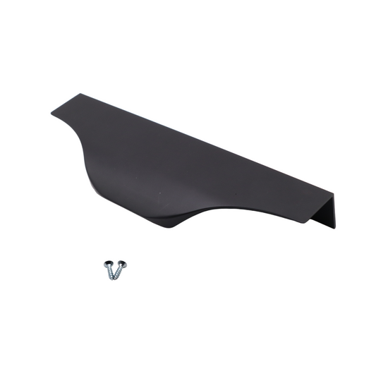 Mango de perfil de agarre Edge Grip UFO de 128 mm (longitud total de 148 mm) - Negro Mate – Furnica