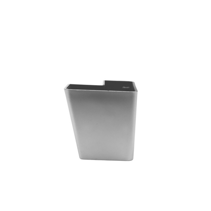 Pata de mueble cuadrada 60x60 mm - 60 mm de aluminio