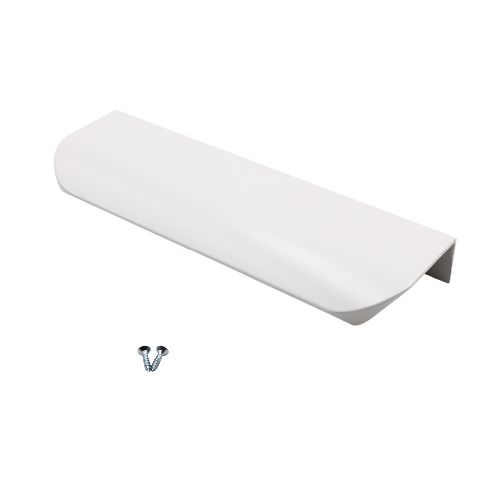 Mango de perfil redondo Edge Grip de 128 mm (longitud total de 148 mm) - Blanco – Furnica