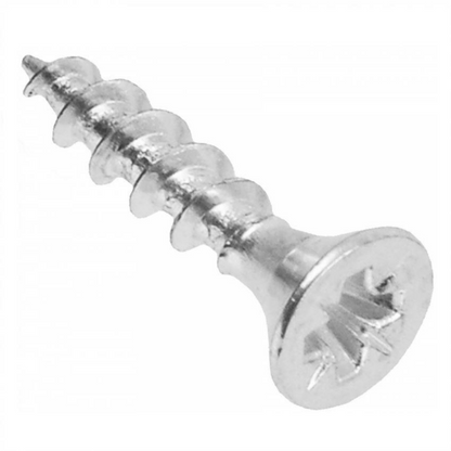 Tornillos de madera PZ2 3.5x16mm Zinc blanco (1000 piezas) – Furnica
