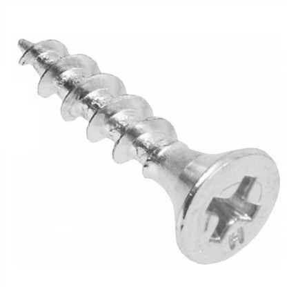 Tornillos de madera PH2 3.5x16mm Zinc blanco (1000 piezas) – Furnica