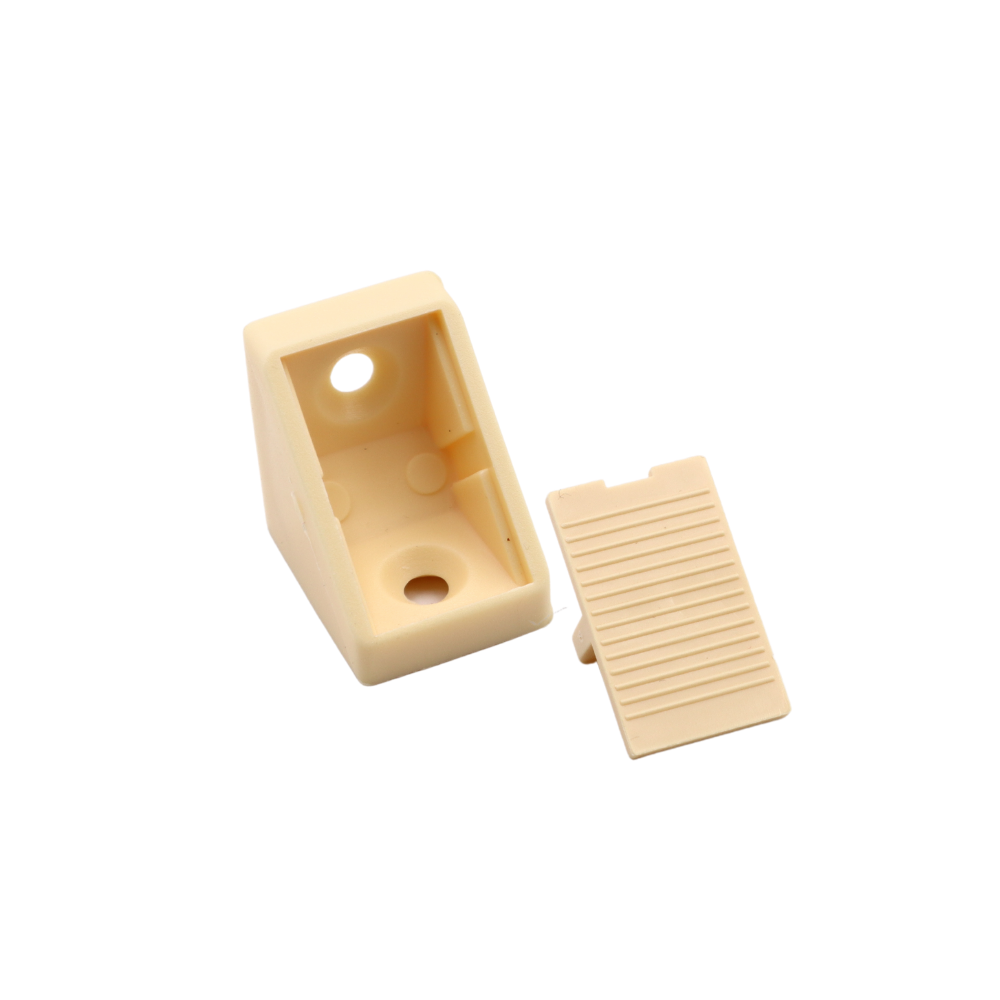 Conector de cuerpo de plástico con tapa independiente