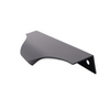 Mango de perfil de agarre Edge Grip UFO de 128 mm (longitud total de 148 mm) - Negro Mate