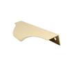 Mango de perfil de agarre Edge Grip UFO de 128 mm (longitud total de 148 mm) - Oro mate