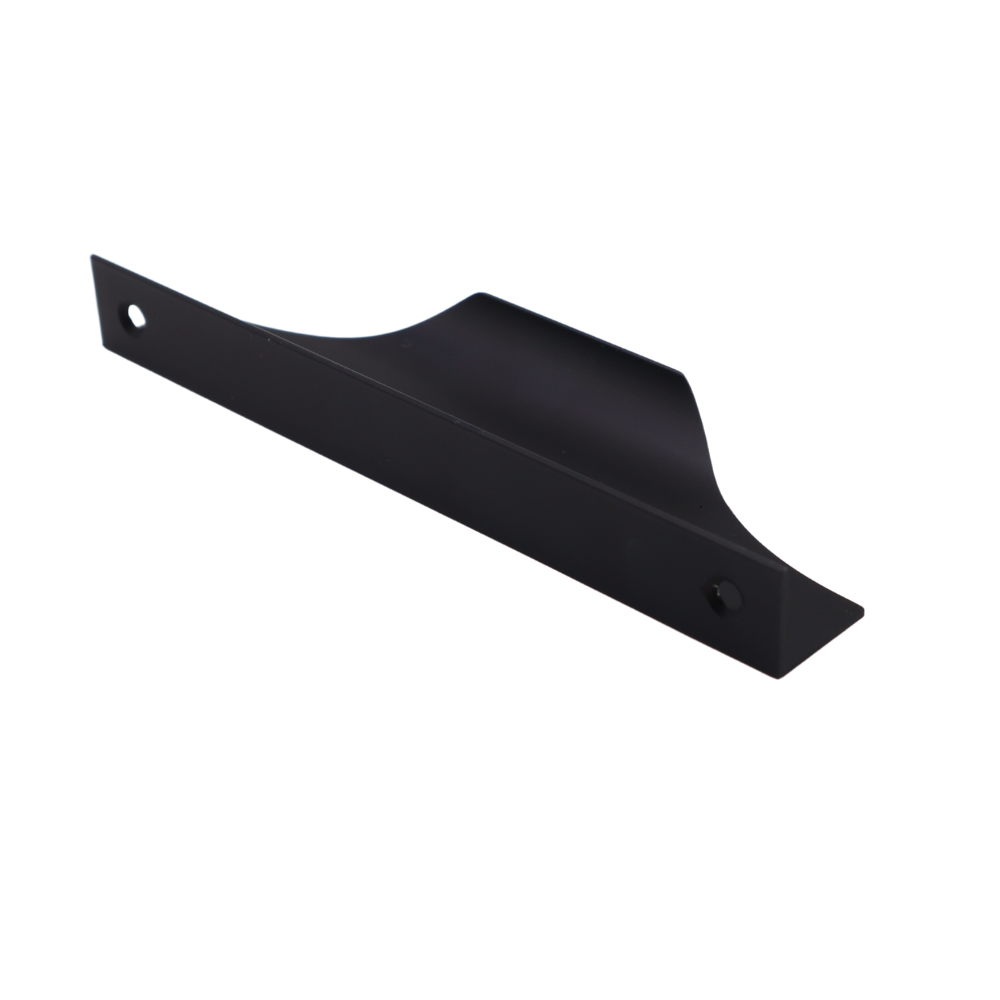 Mango de perfil de agarre Edge Grip UFO de 128 mm (longitud total de 148 mm) - Negro Mate (4) – Furnica