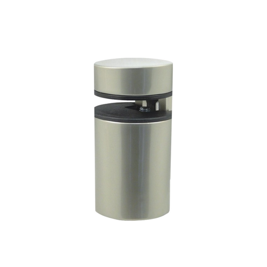 Soporte de vidrio y plato cilíndrico - Acero inoxidable – Furnica