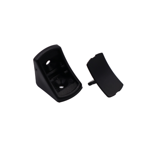 Conector de cuerpo de plástico redondeado con tapa independiente
