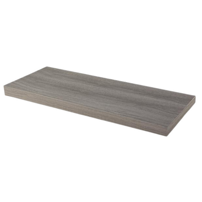 Estante flotante - pack de 3 - Roble gris - 60 cm