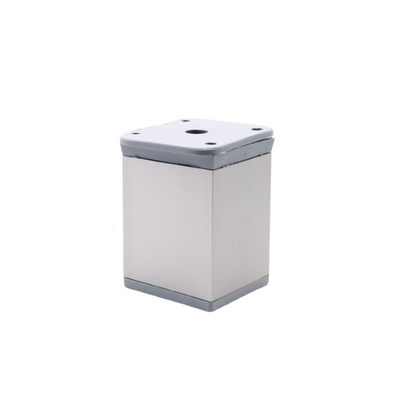 Pata de mueble cuadrada de 40x40mm - A60mm - Aluminio – Furnica